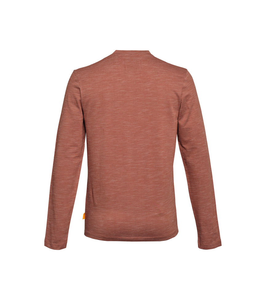Langarmshirt Gr. S HENLEY Orange