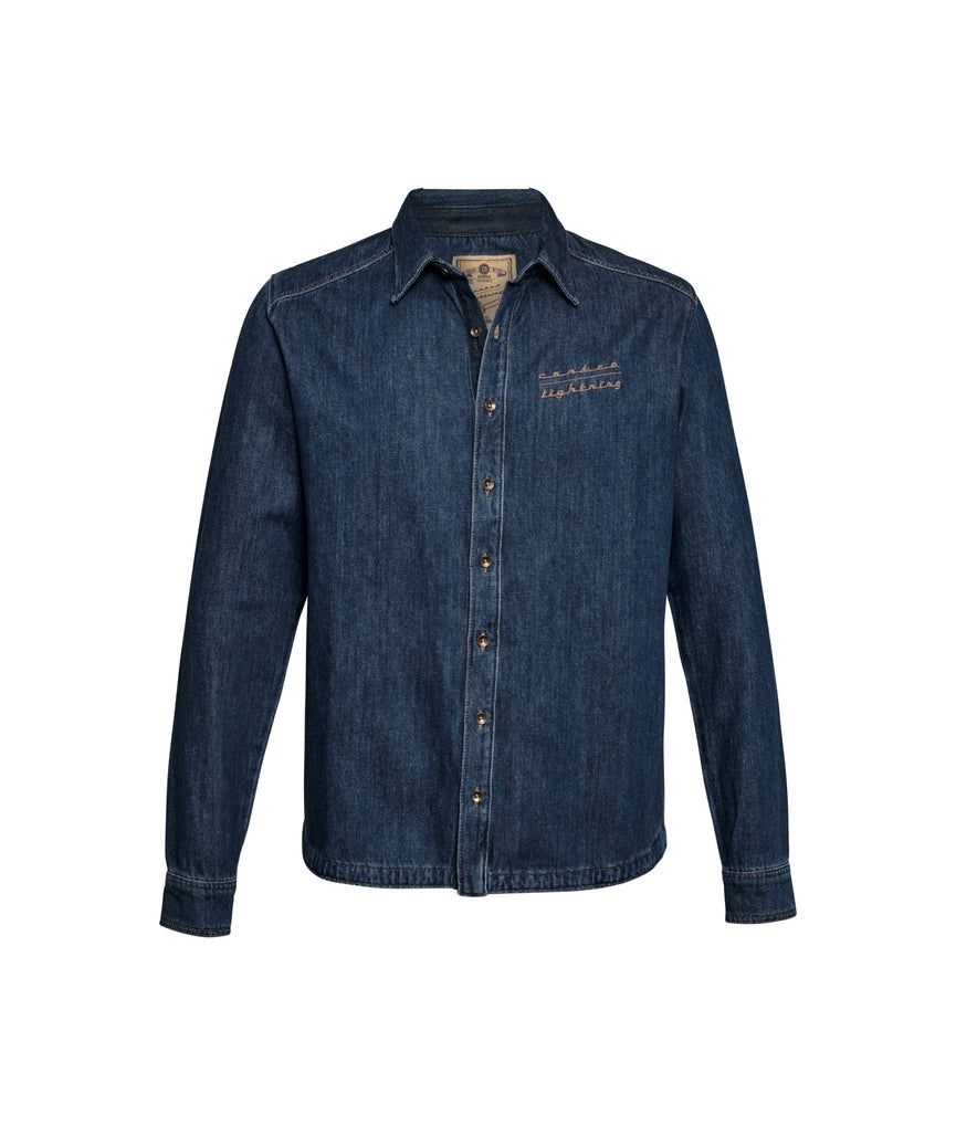 Hemd Gr. XXL DENIM CONTRA Blau