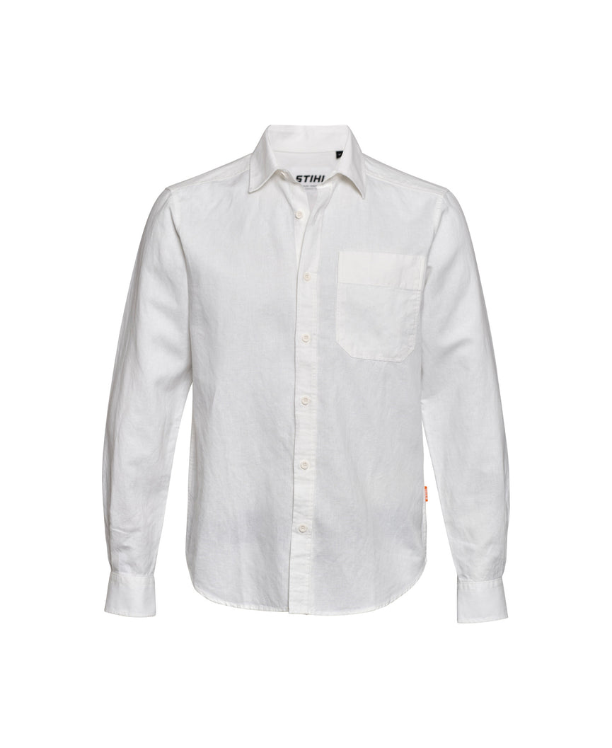 Hemd Gr. M LINEN Weiß