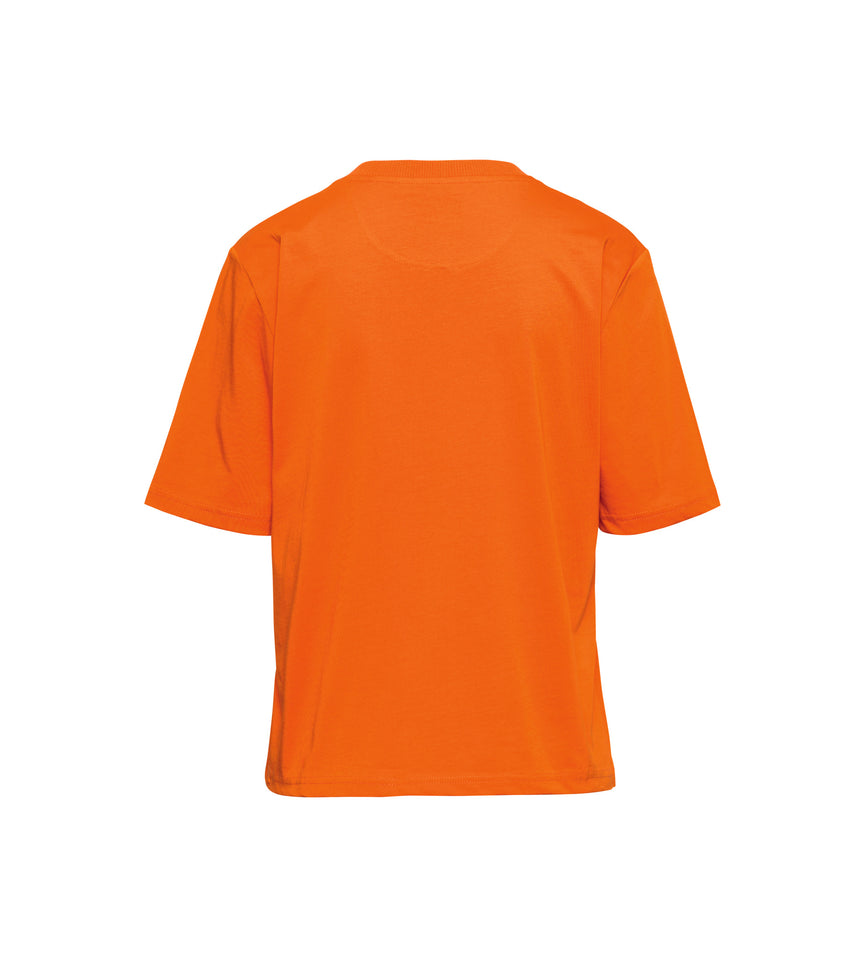 T-Shirt Gr. L Damen BOXY Orange