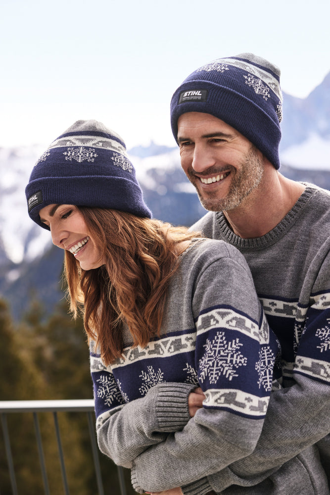 Pullover Gr. XS WINTER SEASON 23 Blau/Grau