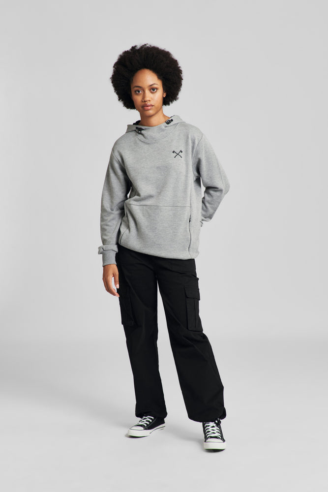 Hoodie Gr. L LOGO TIMBERSPORTS® Grau