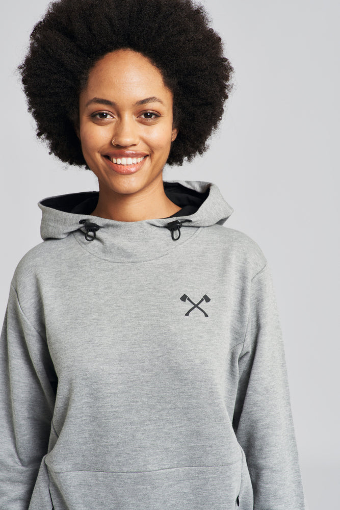Hoodie Gr. M LOGO TIMBERSPORTS® Grau