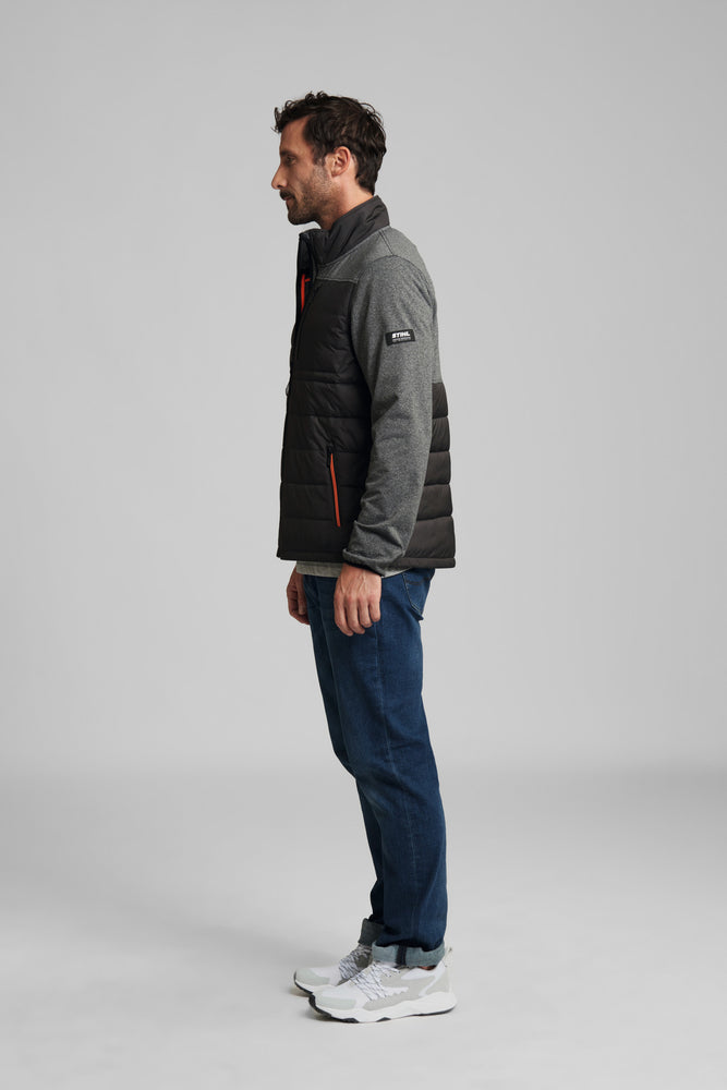 Jacke Gr. L HYBRID Grau