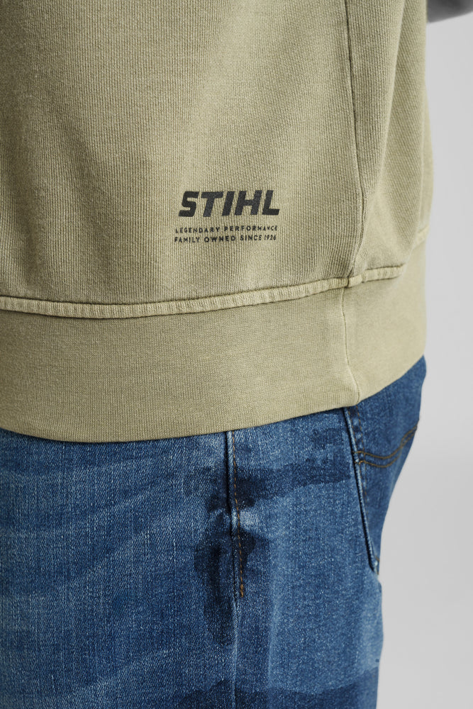 Sweatshirt Gr. S GARMENT DYE Grün