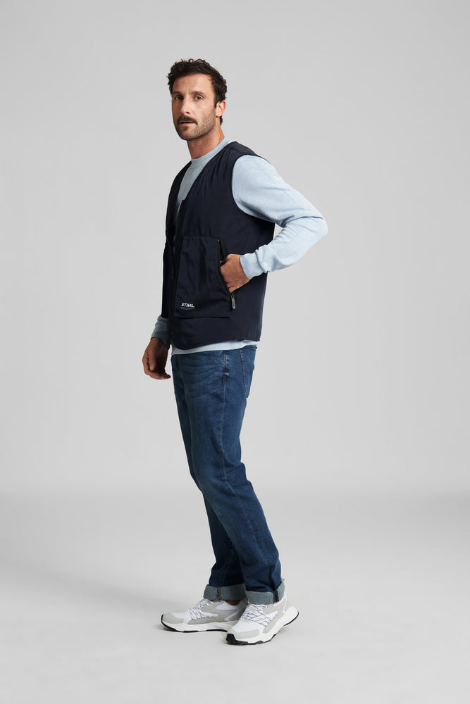 Weste Gr. S UTILITY Blau