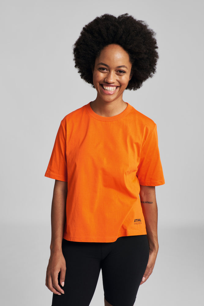 T-Shirt Gr. S Damen BOXY Orange