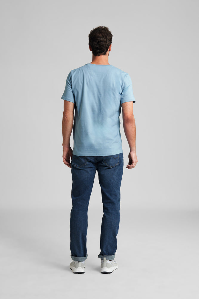T-Shirt Gr. XXL BASIC Blau