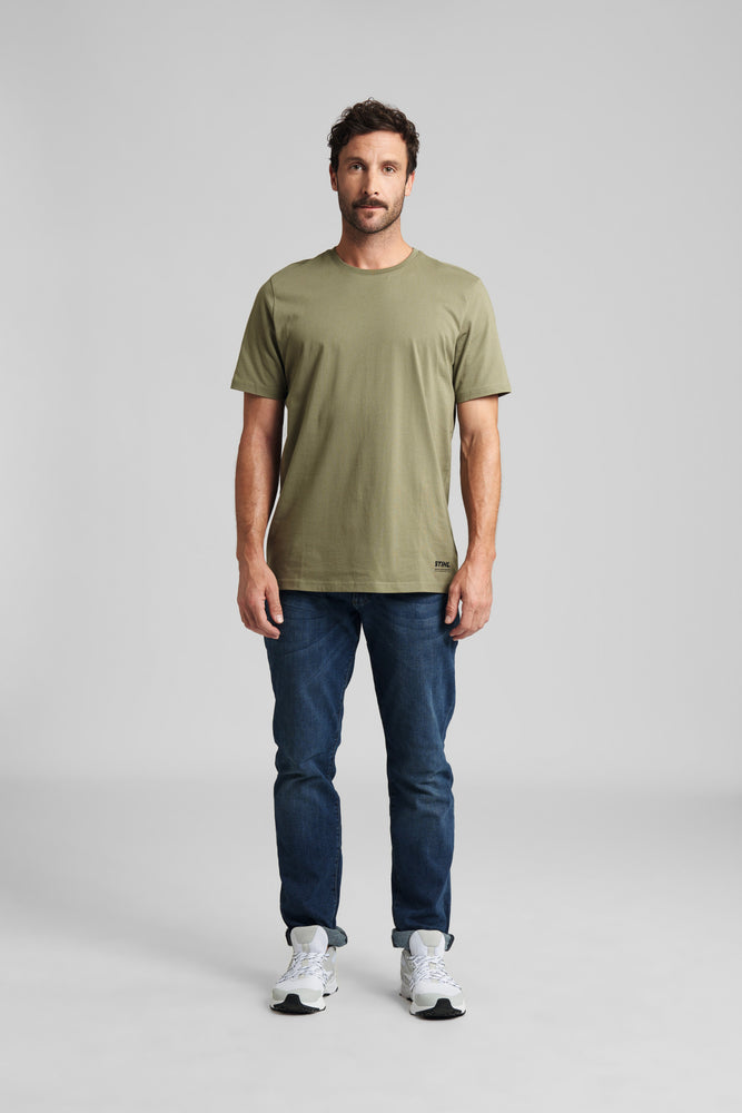 T-Shirt Gr. M BASIC Grün