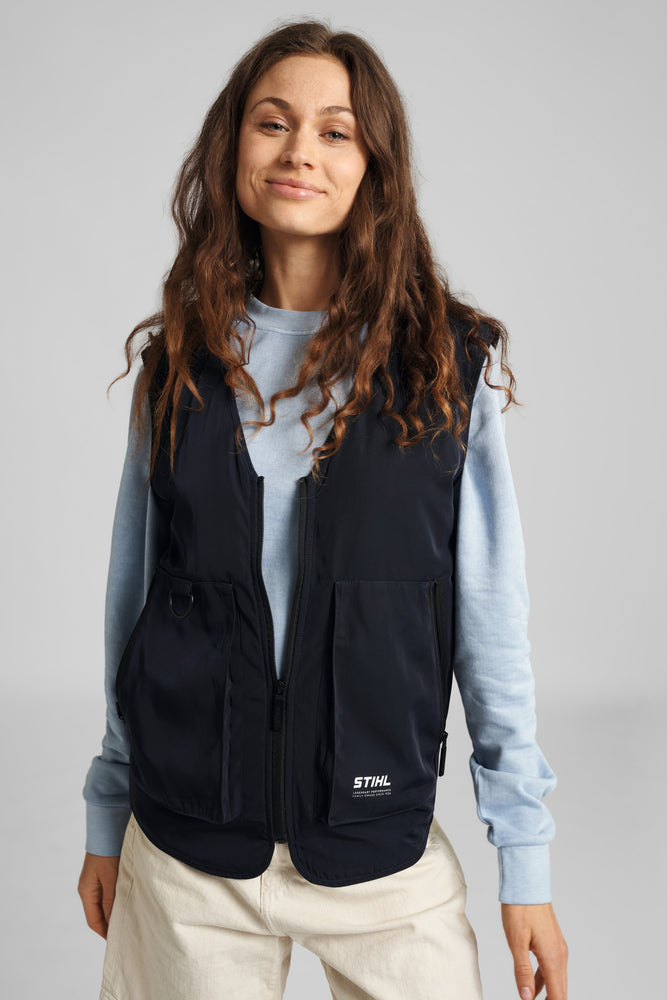 Weste Gr. S UTILITY Blau
