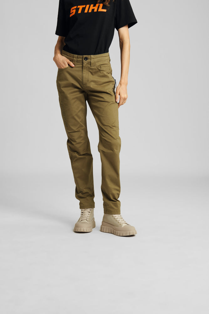 Bundhose Gr. M Damen CASUAL Grün