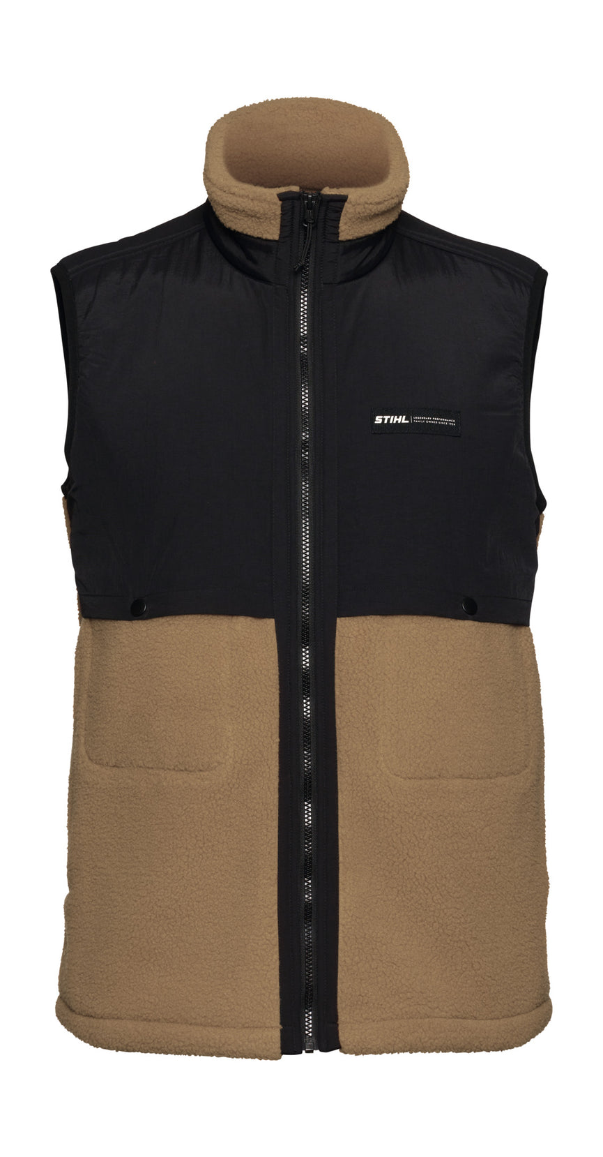 Weste Gr. XXL SHERPA BROWN