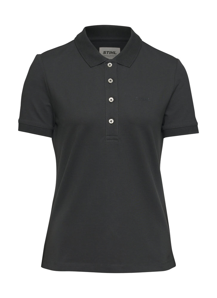 Poloshirt Gr. XS Damen BASIC GREY