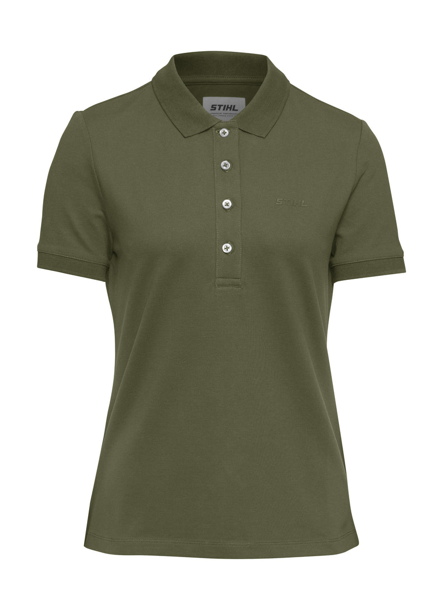 Poloshirt Gr. XL Damen BASIC GREEN