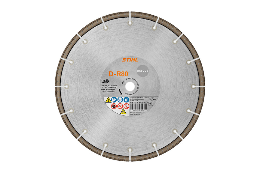 Trennscheibe D-R80 Ø 350mm/14"