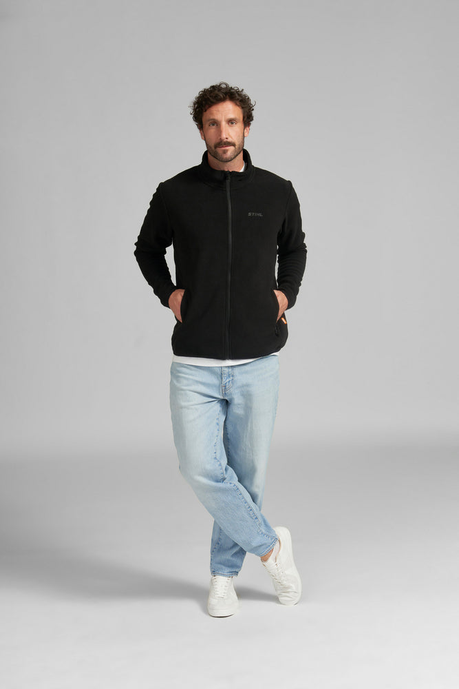 Fleecejacke Gr. XXL CLASSIC BLACK