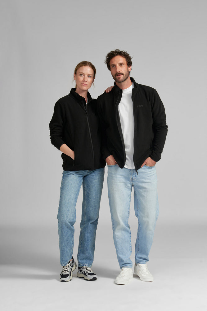 Fleecejacke Gr. XXXL CLASSIC BLACK