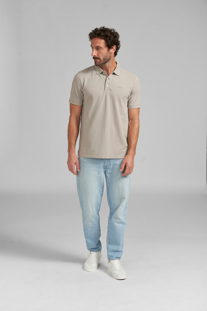 Poloshirt Gr. S BASIC GREY