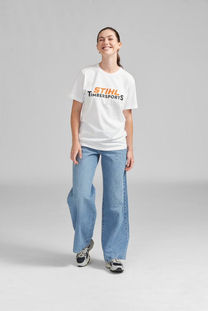 T-Shirt TIMBERSPORTS®, Weiß, Größe XL