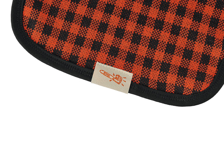 Lätzchen BABY LUMBERJACK Rot/Schwarz