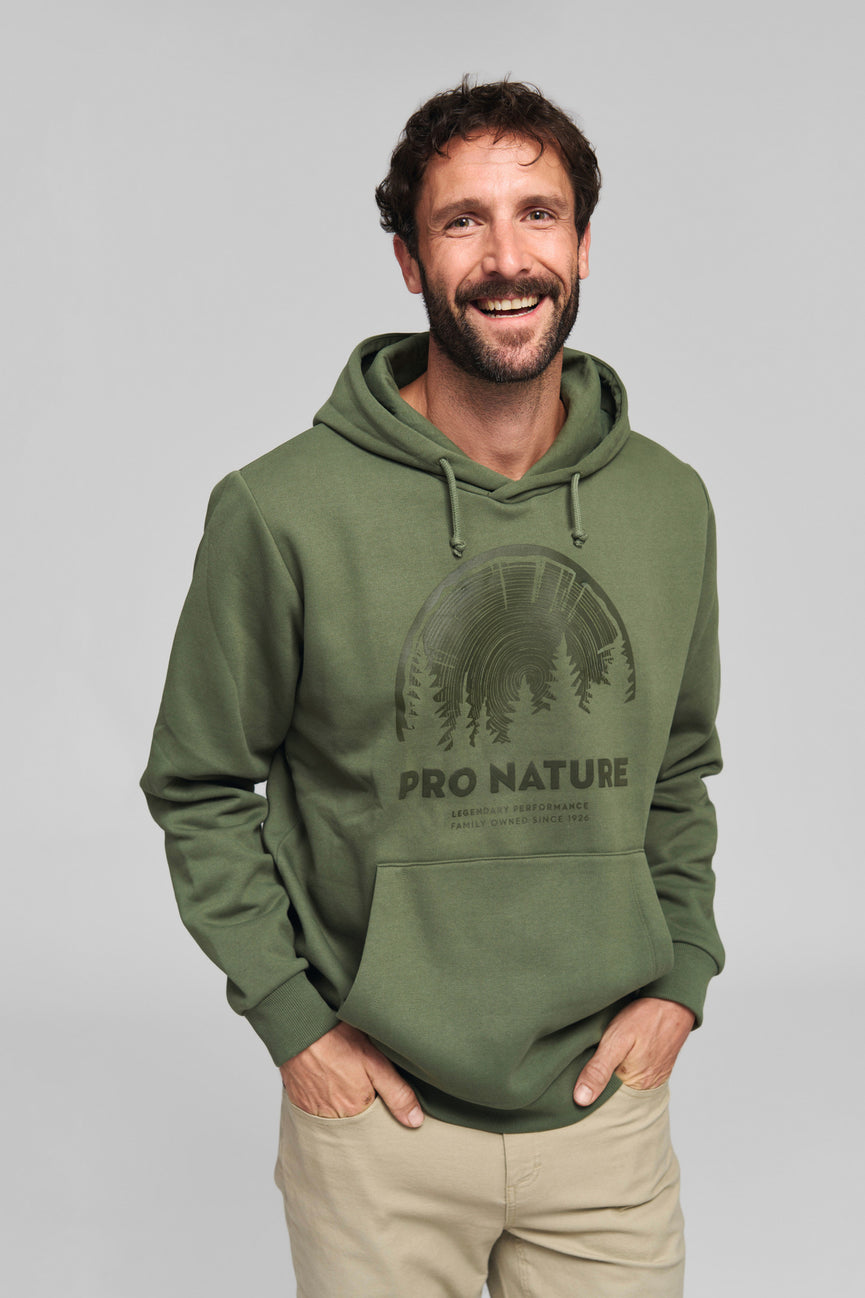 Hoodie Gr. L PRO NATURE Grün