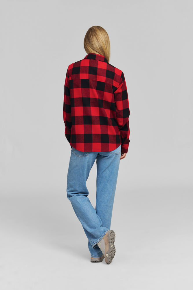 Hemd Gr. XXL PLAID RED BLACK