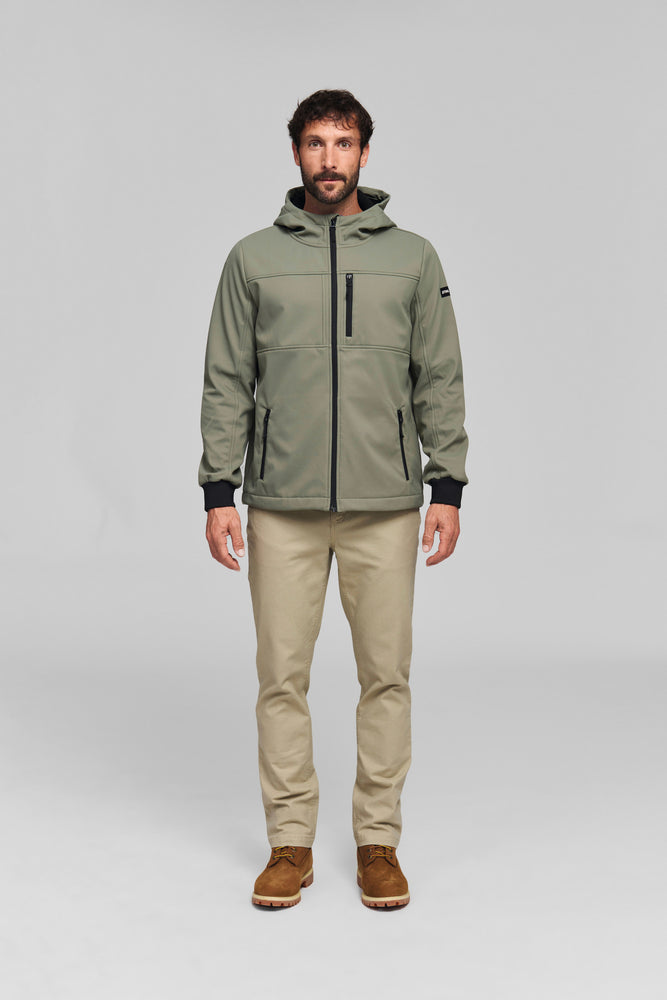 Softshelljacke Gr. XXL CASUAL Grün