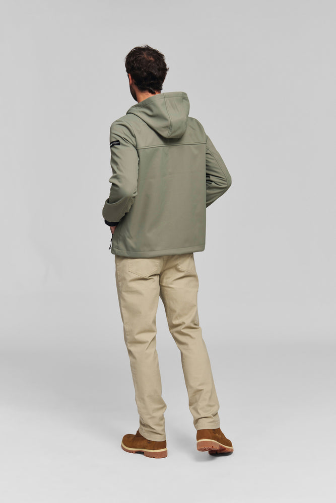 Softshelljacke Gr. XXXL CASUAL Grün