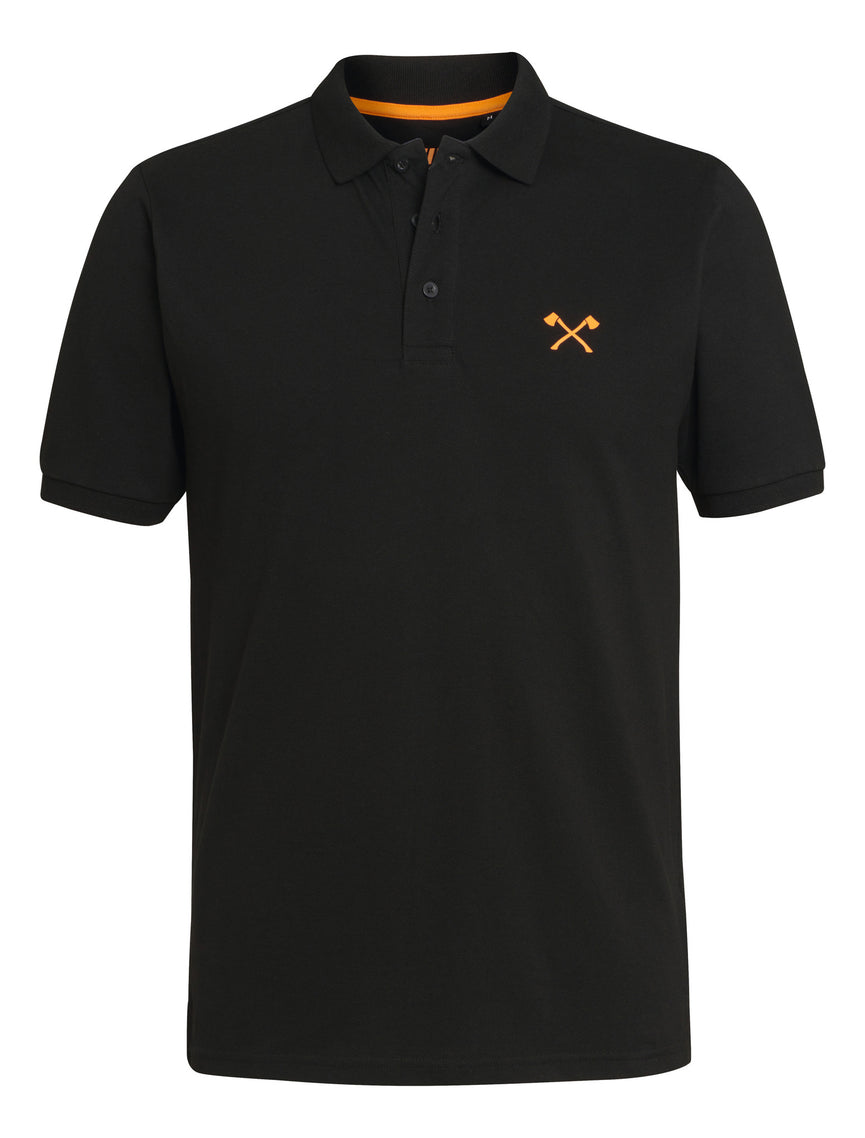 STIHL Poloshirt SMALL AXE schwarz, Gr. XL