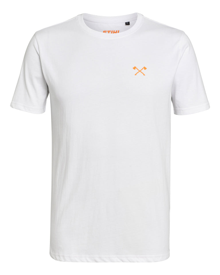 STIHL T-Shirt SMALL AXE weiß, Gr. XXL