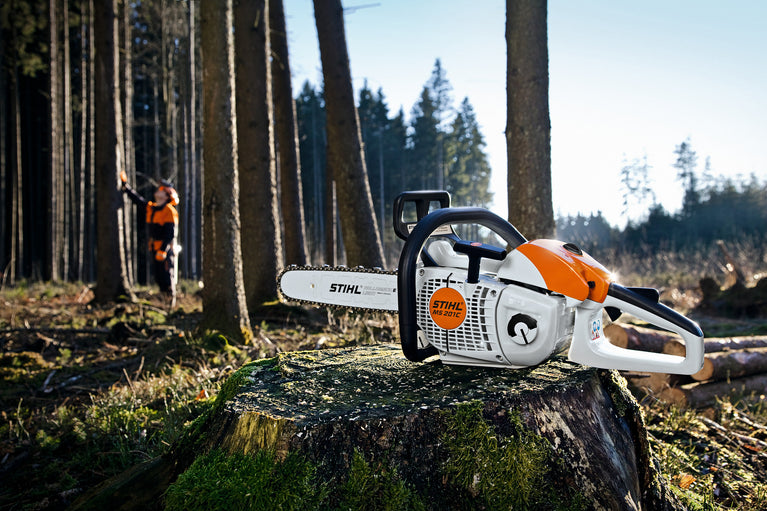 STIHL Benzin-Kettensäge MS201