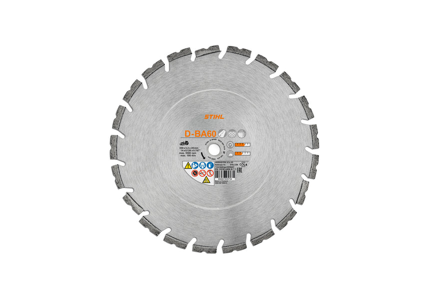 Trennscheibe D-BA60 Ø 350mm/14"
