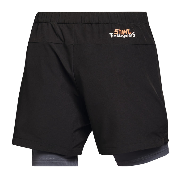 Shorts Gr. XXXL ATHLETIC LAYER Schwarz / Orange
