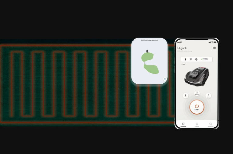 Sunseeker X3 Plus Mähroboter - RTK bis 1200m²