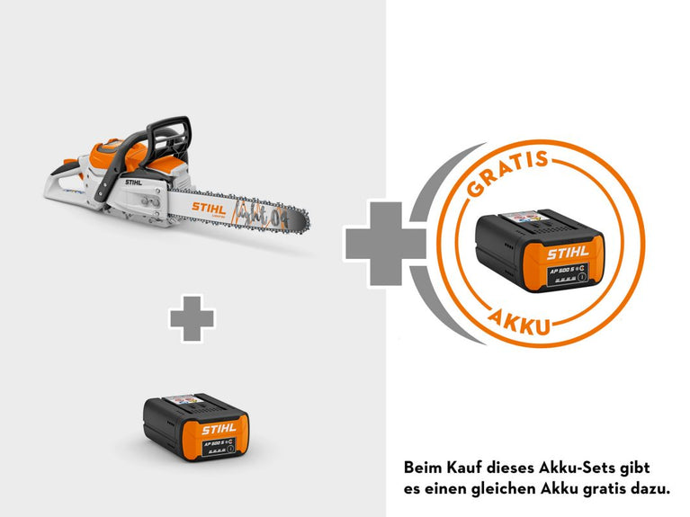STIHL Akku-Kettensäge MSA300 - AP-System 40cm Schiene