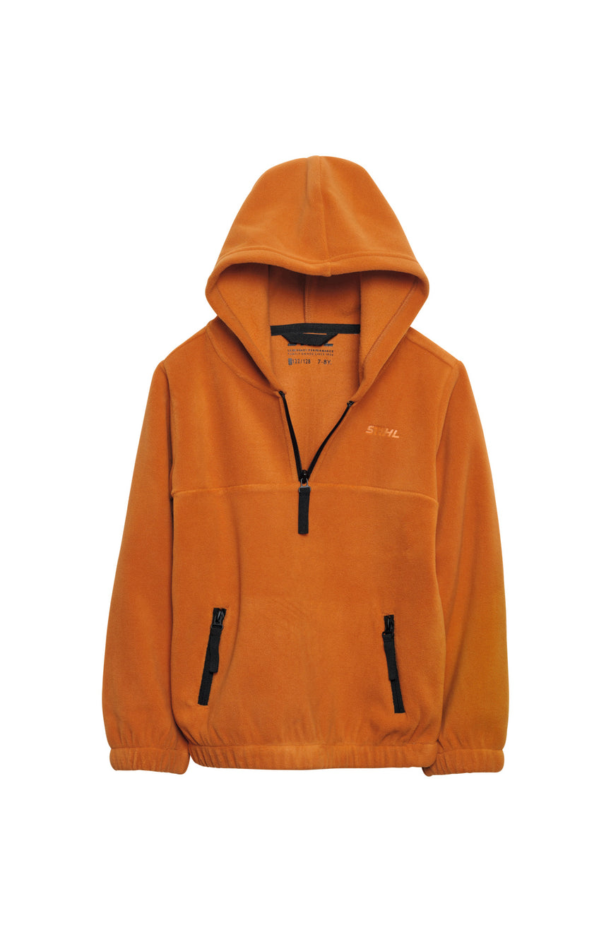 Hoodie Gr. 98-104 FLEECE KIDS Orange