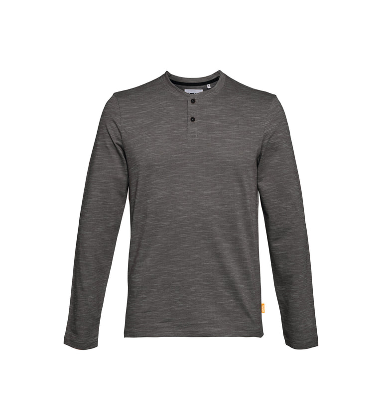 Langarmshirt Gr. M HENLEY Grün