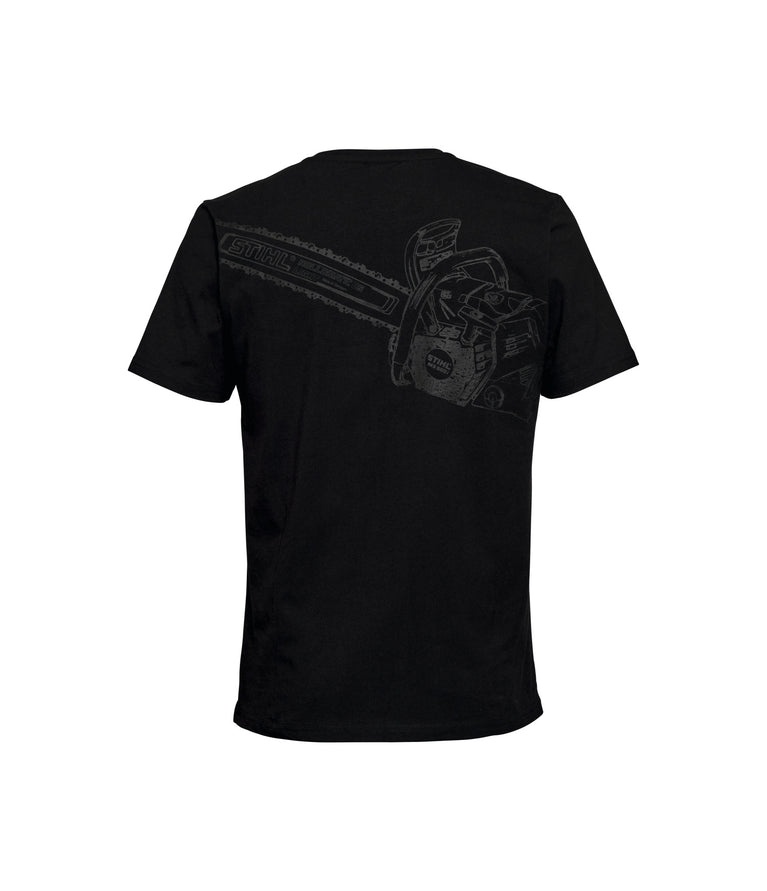 T-Shirt Gr. L MS 500i BACK Schwarz