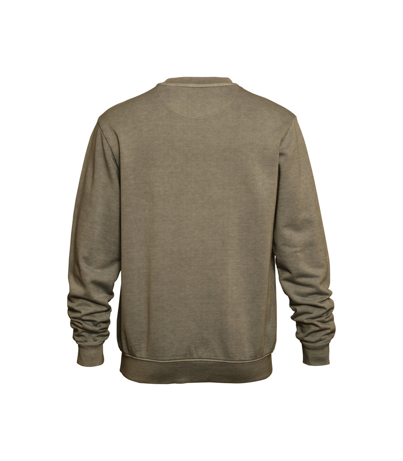 Sweatshirt Gr. M GARMENT DYE Grün