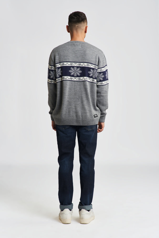 Pullover Gr. XS WINTER SEASON 23 Blau/Grau