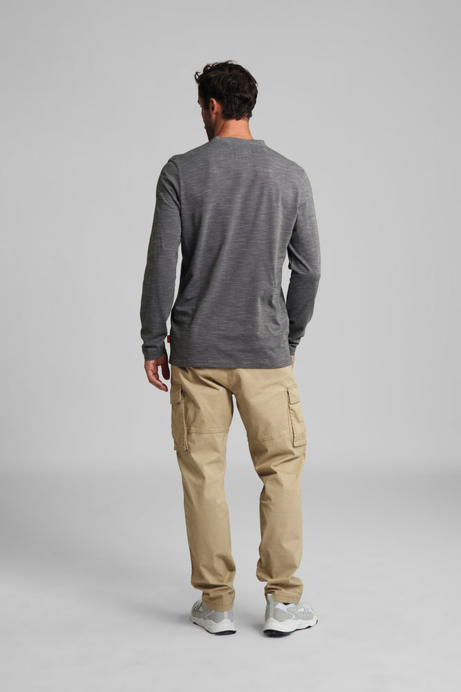 Langarmshirt Gr. XXL HENLEY Grün