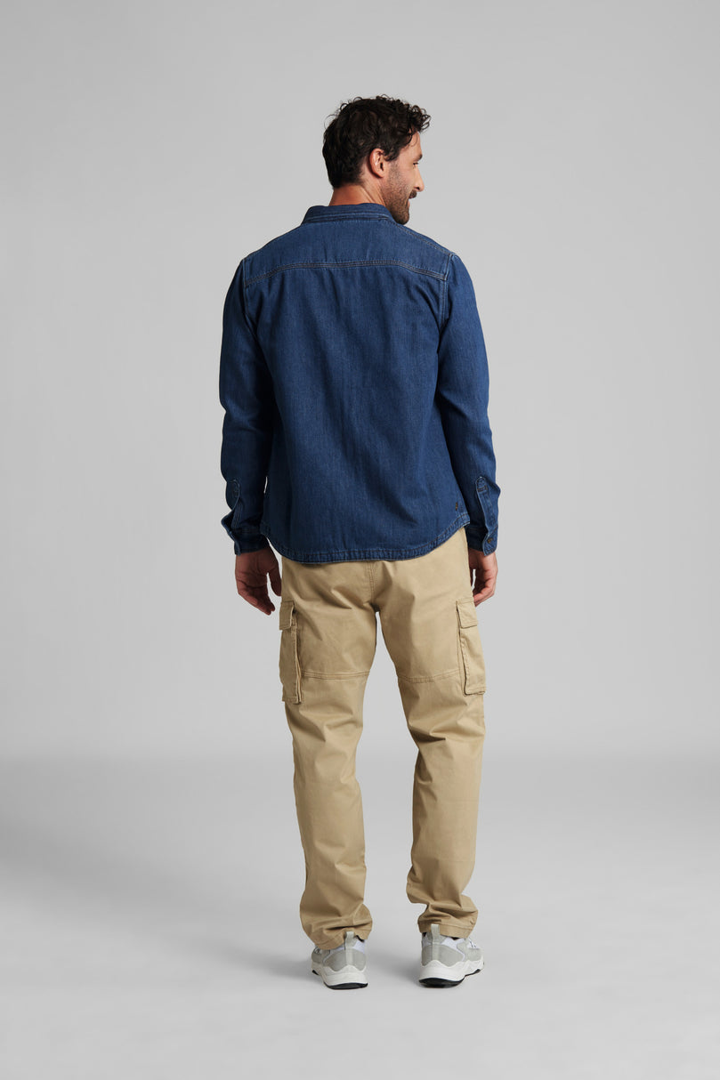 Hemd Gr. XXL DENIM CONTRA Blau