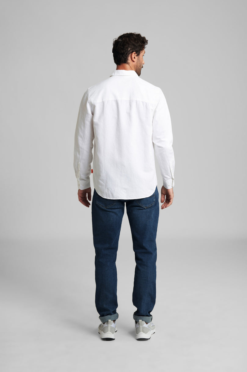 Hemd Gr. XXL LINEN Weiß