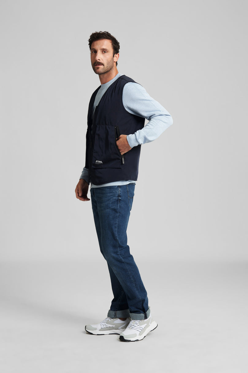 Weste Gr. S UTILITY Blau