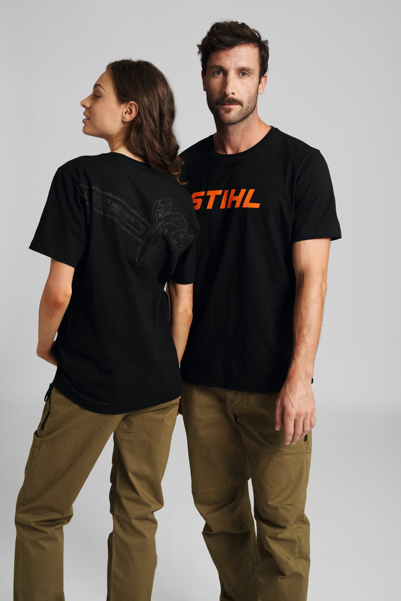 T-Shirt Gr. M MS 500i BACK Schwarz