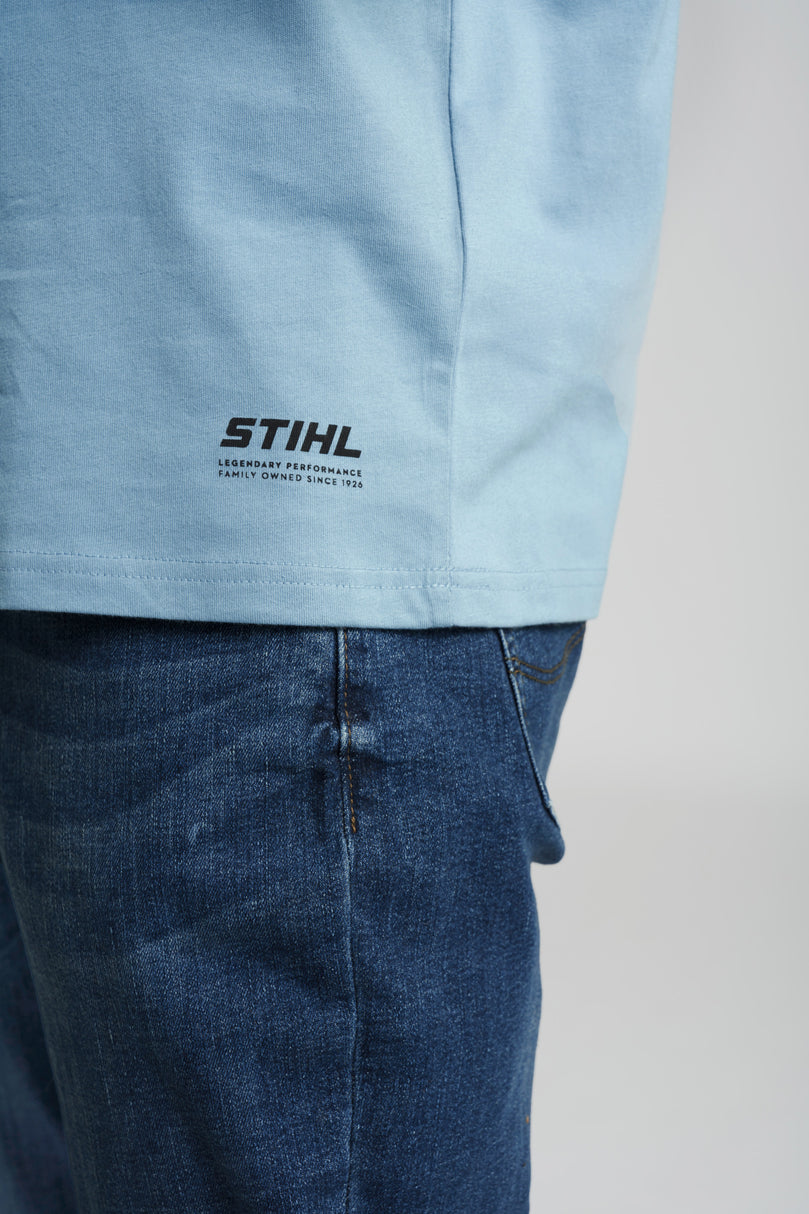 T-Shirt Gr. XL BASIC Blau