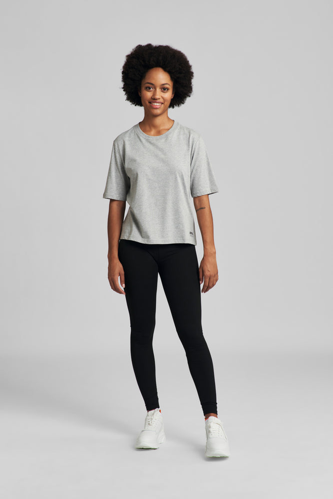 T-Shirt Gr. L Damen SUSTAINABLE BOXY Grau