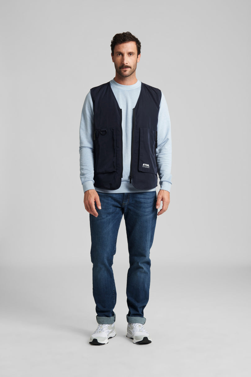 Weste Gr. S UTILITY Blau