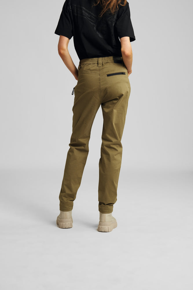 Bundhose Gr. XS Damen CASUAL Grün