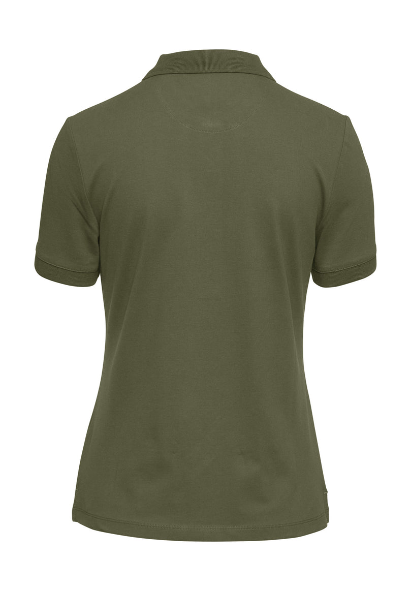 Poloshirt Gr. M Damen BASIC GREEN